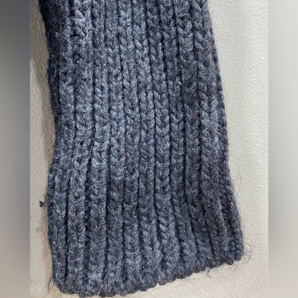 Anthropology Elsamanda Wool Blend Sweater/ cardigan Oversized Full Zip size M - Picture 4 of 8